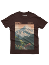 Orophile Mountains Art Graphic T-shirt