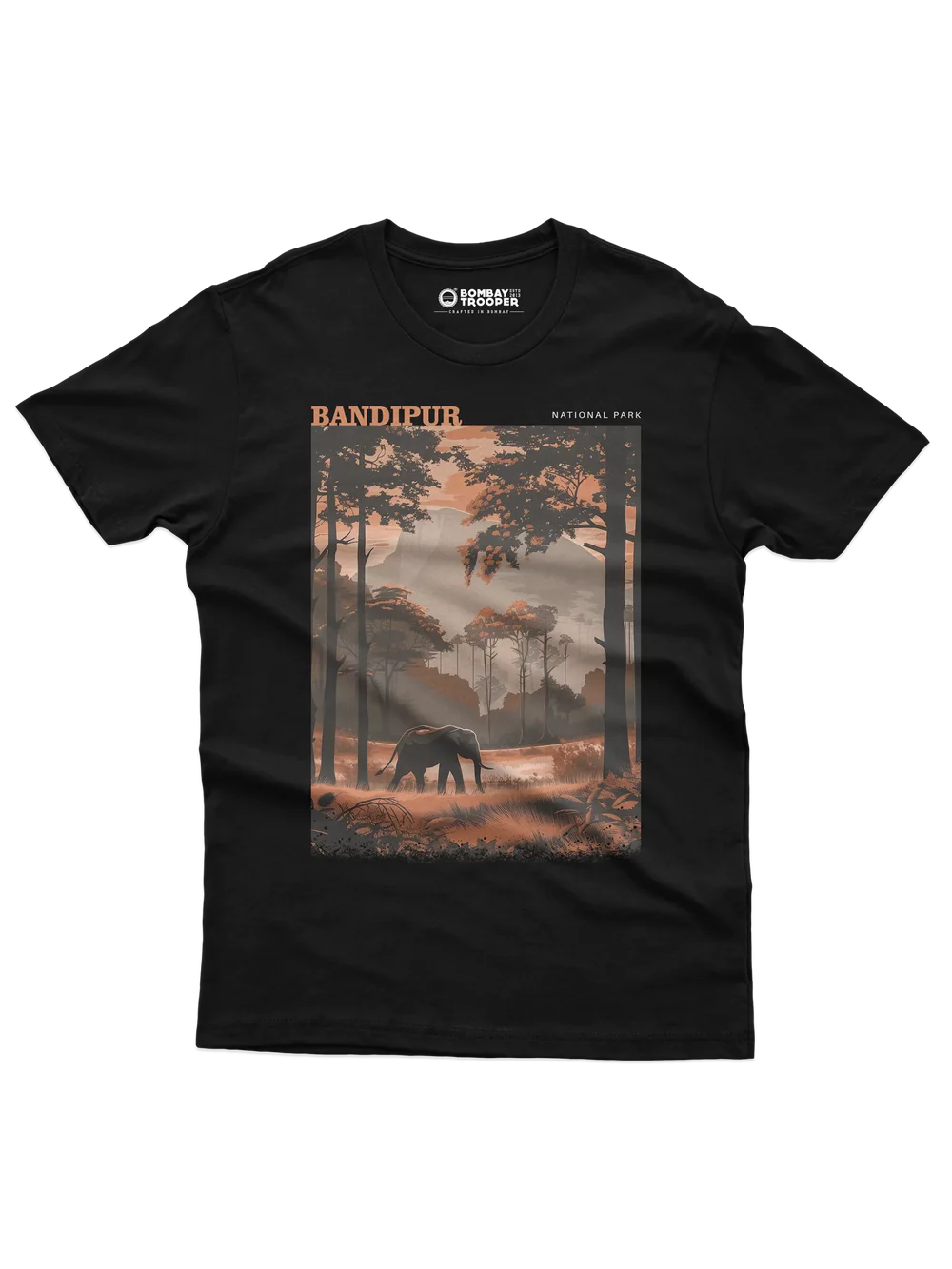 Bandipur: National Parks of India Printed T-shirt